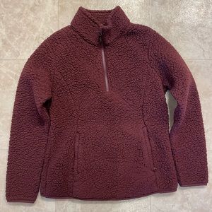 amazon essentials sherpa heavyweight sweatshirt